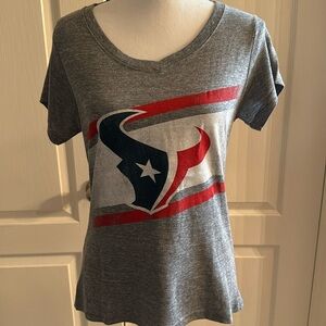 Juniors - HOUSTON TEXANS - Gray T-Shirt - Size Large